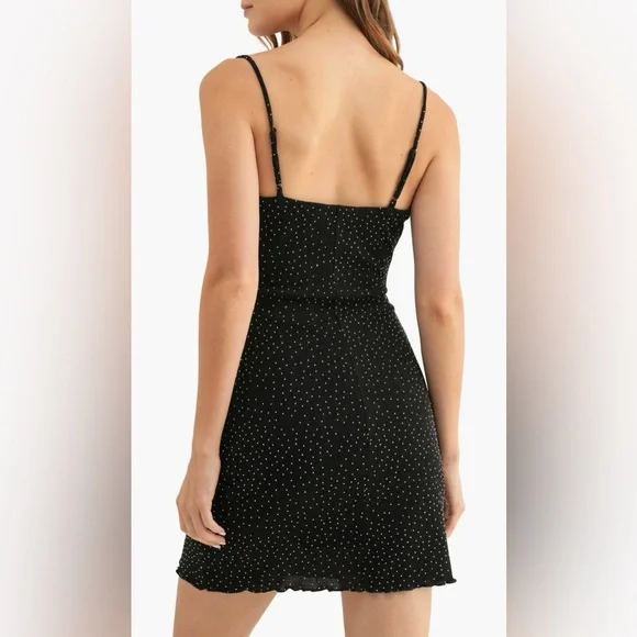 Lush Sparkle Lettuce Edge Minidress - Picture 6 of 7